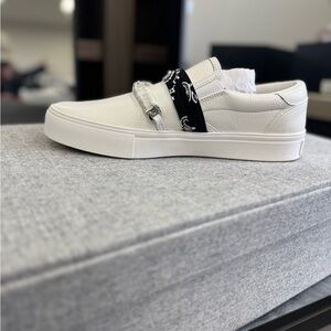 AMIRI Bandana Chain Slip On White